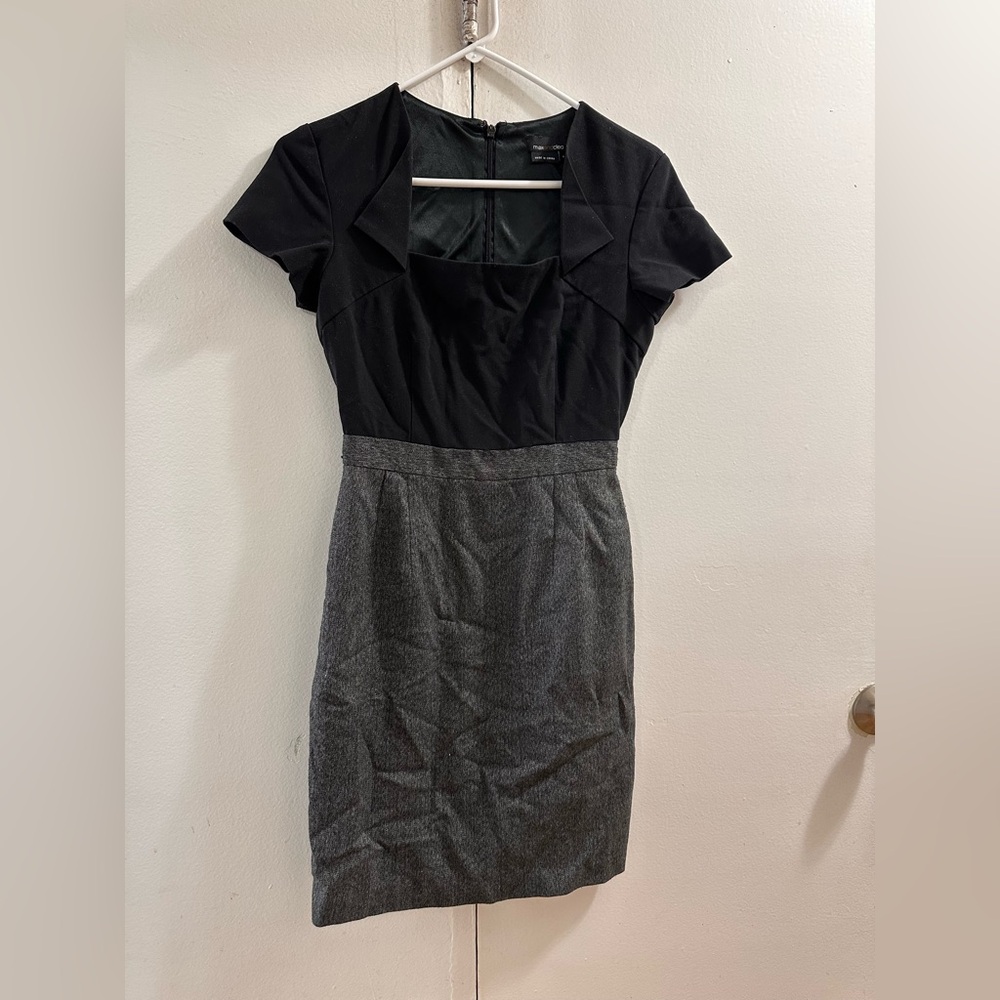 Max and Cleo black gray women’s dress